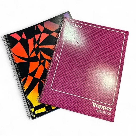 trapper Other - VTG 90s Trapper Keeper Notebook & Classmate Spiral Folder Lot Mead Retro Unused